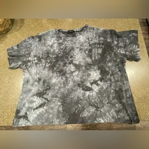 Tie dyed oversized shirt